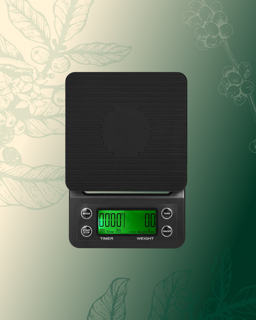 Balança de precisão digital com timer inteligente