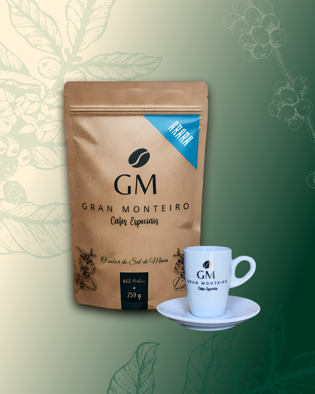 Kit Arara 250g + Xícara