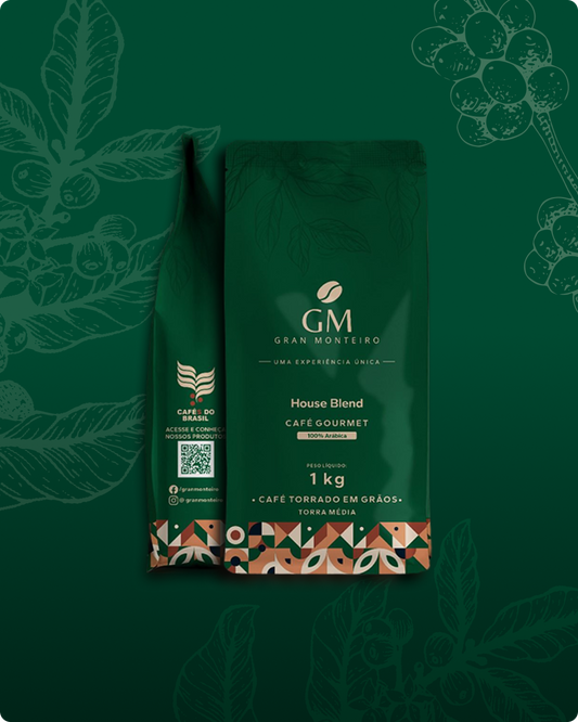 House Blend Gourmet em Grãos - 1Kg