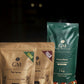 Kit 1 House Blend Gourmet 1Kg em grãos + 1 Moca 250g + 1 Arara 250g