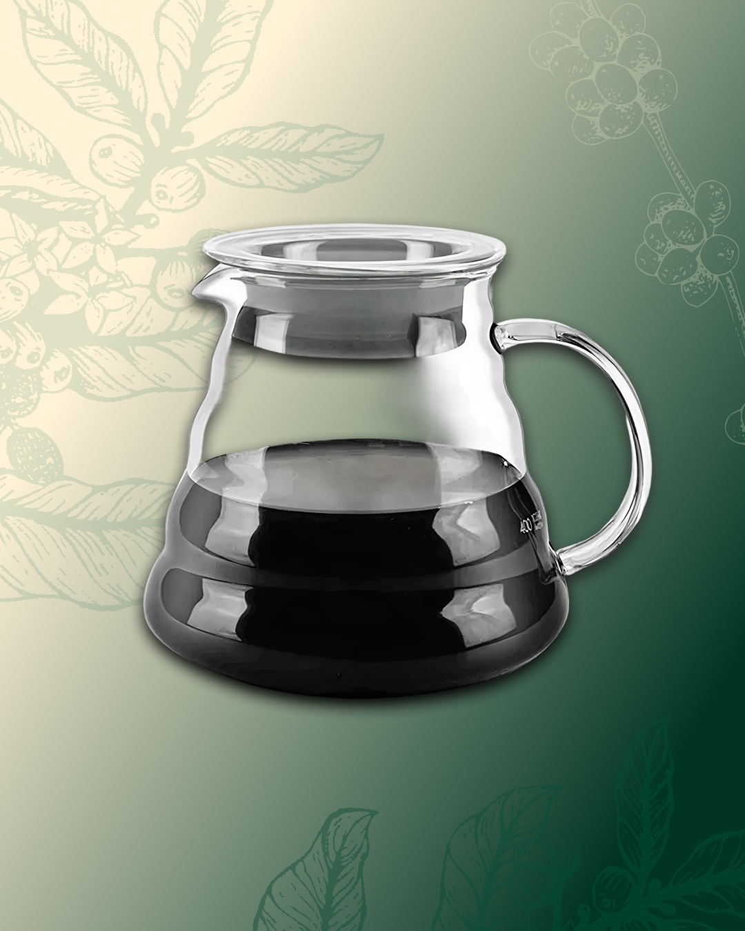 Jarra de Vidro com Tampa 600ml