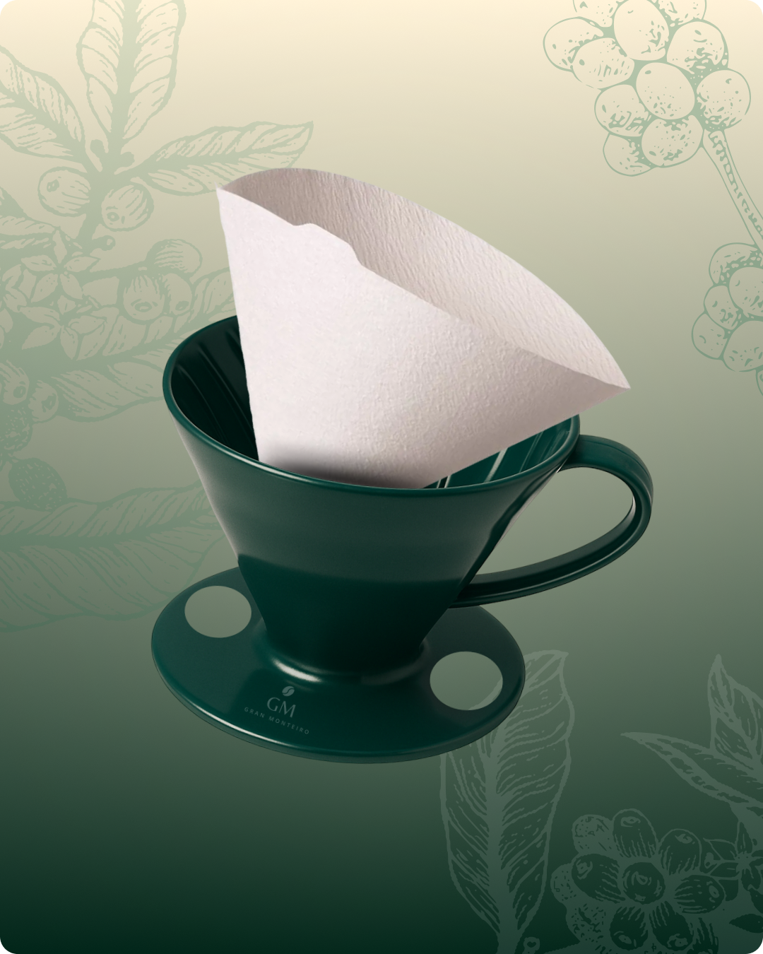 Kit V60 + 40 Filtros de papel 02