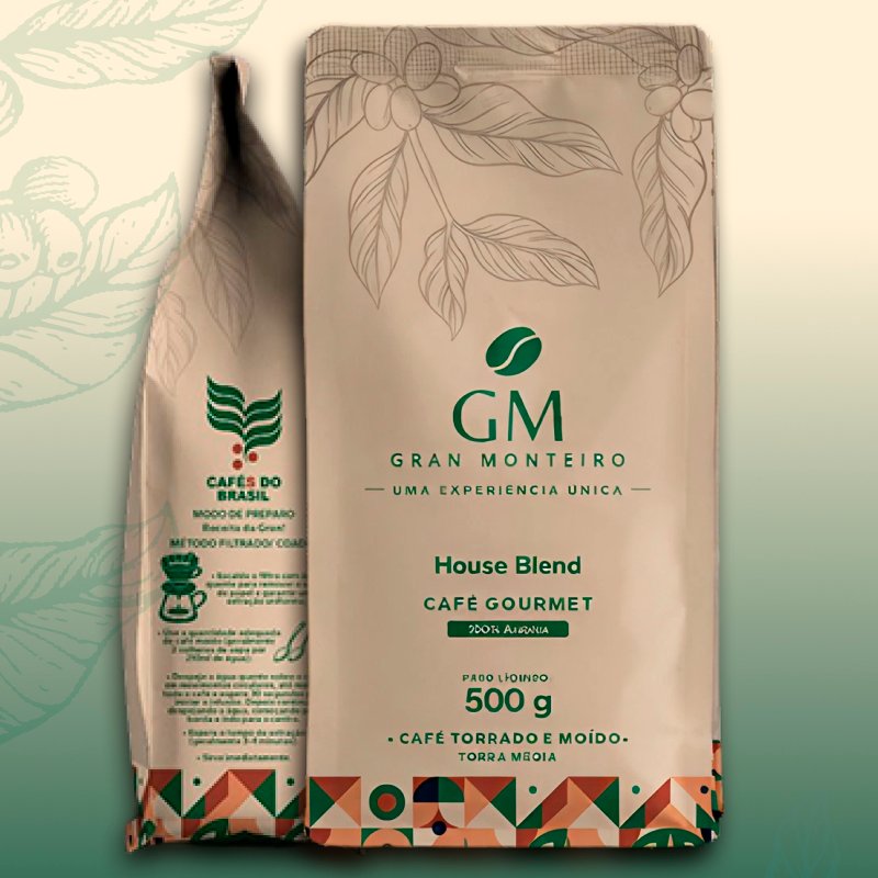 House Blend Gourmet Moído - 500g - Imagem 4