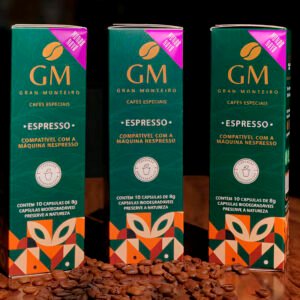 Cápsulas do Café especial Mundo Novo